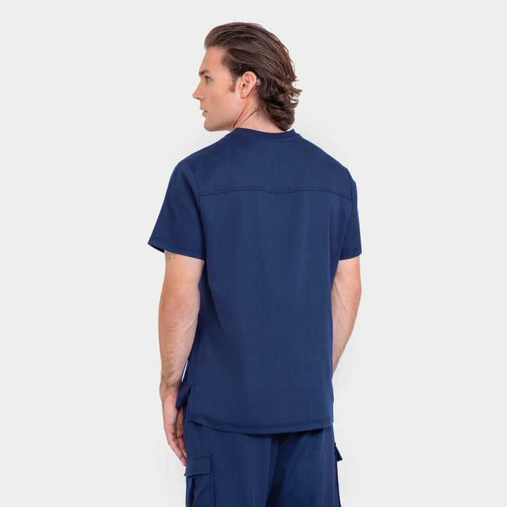 Antimicrobial Scrub Men’s V-neck Top