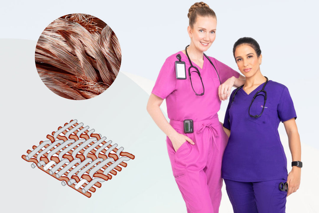 Elevating Medical Scrubs: The Revolutionary CopperActive Fabric