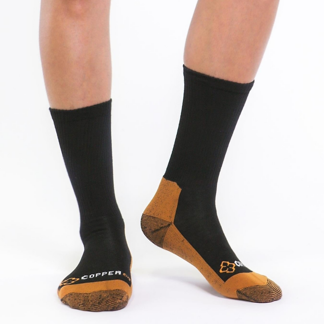 Copper Work/Sport Socks, Unisex