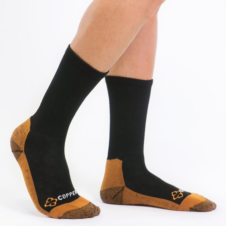 Copper Work/Sport Socks, Unisex