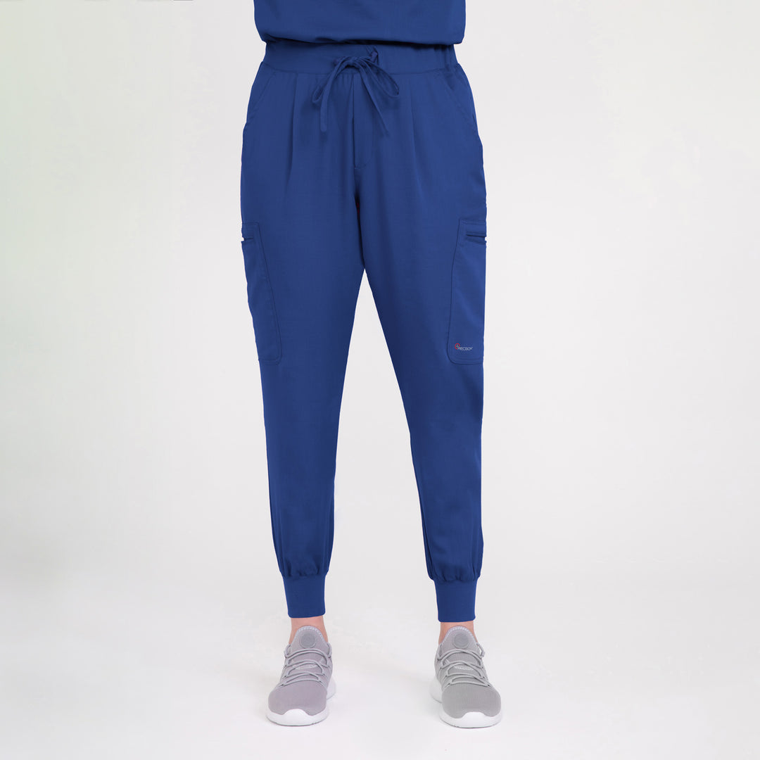CopperActive™ Scrub Women's Custom Leangth Premium Navy Blue Jogger Pants