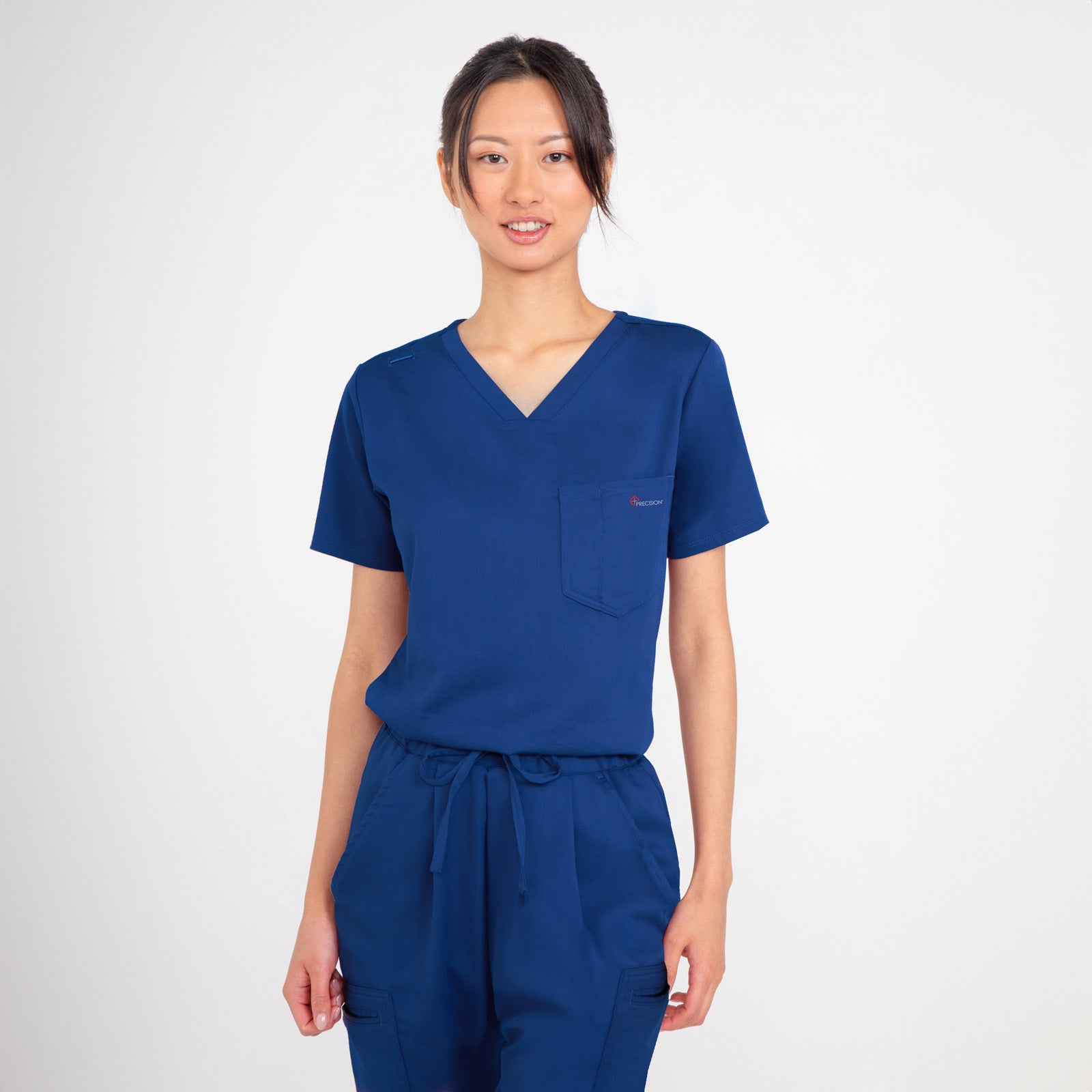 Navy blue 2025 jogger scrubs set